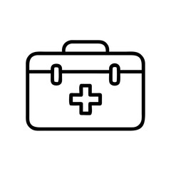 First Aid Kit Medical Emergency Health Safety Care Icon