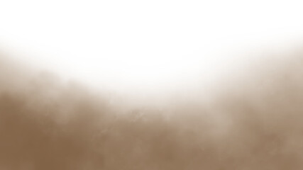 Mysterious dark fog descending over textured earth landscape with subtle lighting effects transparent background