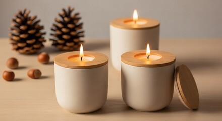 Light bulb containing a serene sunset landscape with a tree and a boat
