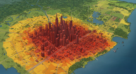 Industrial Impact on Local Climate