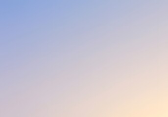 Fototapeta premium Sky Gradient Background Blue, White, Yellow. Abstract Soft Gradient Sky Color. Modern Design.