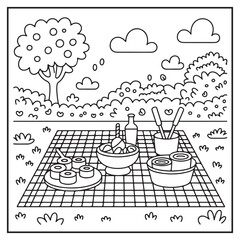 Summer Coloring Pages