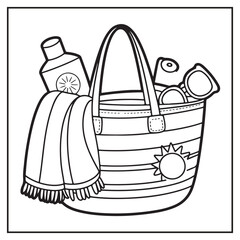 Summer Coloring Pages