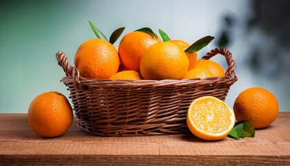 basket of oranges