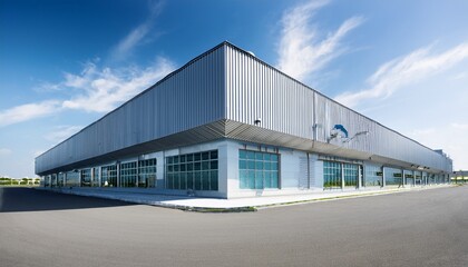 Obraz premium building of a modern industrial enterprise
