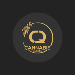 Creative Company CQ letter logo design icon