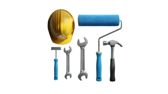 Construction and Painting Tools Collection