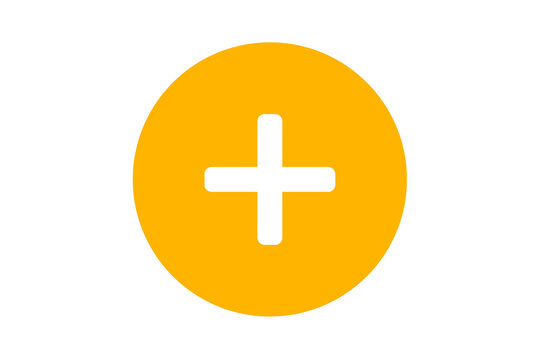 plus icon add attached file concept