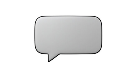 Fototapeta premium Speech bubble communication dialogue graphic message icon chat sign symbol talk illustration conversation on transparent background