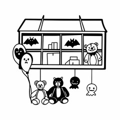 Hallowen element set