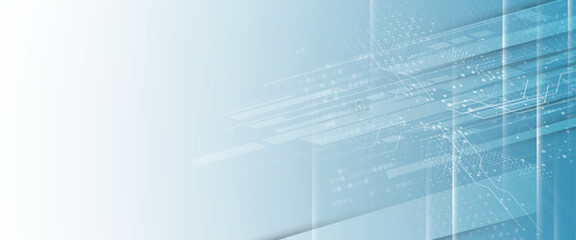 Abstract modern technology and science background for presentation