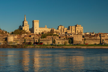 Avignon, Papstpalast, Rohne, Provence, Frankreich