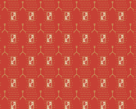 Peruvian pattern background. Seamless decorative pattern background, wallpaper, artwork, banner.