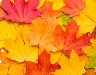 Fototapeta premium Vibrant autumn leaves (3)