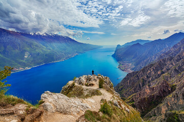 Gardasee, Riva, Punta Larici, Italien