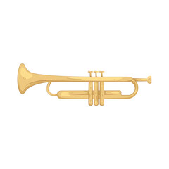 Obraz premium illustration of trumpet