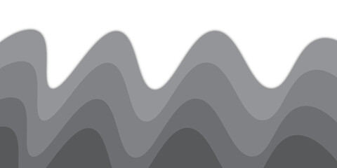 Abstract geometric background of a black and white mountain silhouette