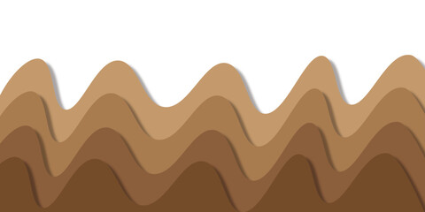 Abstract wood grain vector with a desert sunset, golden sand, and pyramid silhouettes