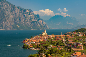 Gardasee, Malcesine, Italien
