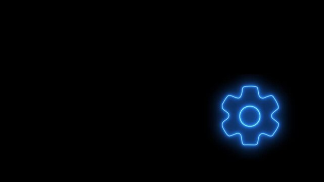 Management setting gear maintenance and fixing symbol digital concept. r, engineering, gear, graphic, hardware, info, information, interface, setting, virtual machine learning icon