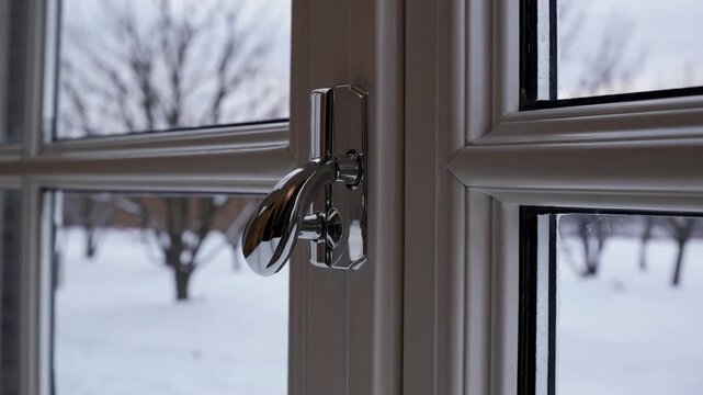 window in winter