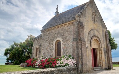 Fototapeta premium Saint-Vaast-la-Hougue en Normandie