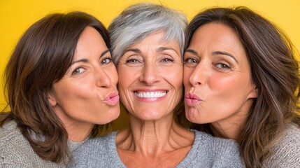 Family Love with Mother and Daughters