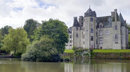 Obraz premium Château et jardin des Ravalet à Cherbourg