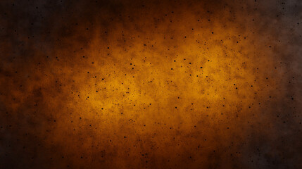 Obraz premium An abstract black, brown, orange, and yellow background with a creepy texture, Halloween abstract, spooky texture, eerie gradient, horror aesthetic, festive backdrop