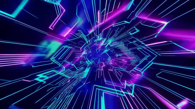 loopable background animation or video representing vision or sight.