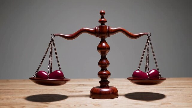 Crimson cardiac organs upon timber equilibrium measuring instrument - Affection notion