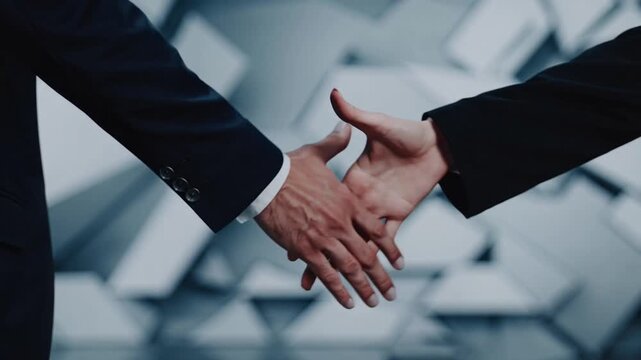 Regarding Businessperson And Business female shaking hands Of Businessman And Businesswoman Shaking Hands