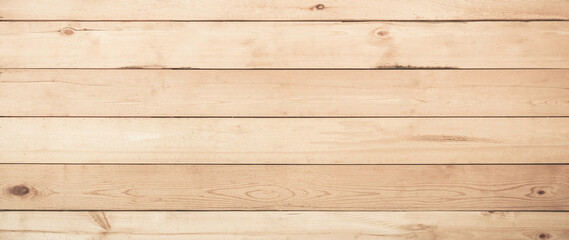 Fototapeta premium Brown wood texture surface background, natural wood surface, grunge wood panels, wood for backdrop, light wooden table with nature pattern and color, Top view abstract background