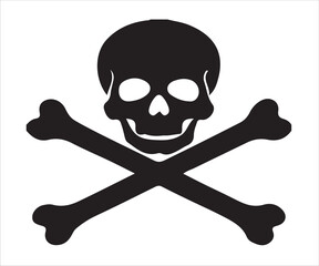 Flaming skull illustration symbolizing danger and intensity.