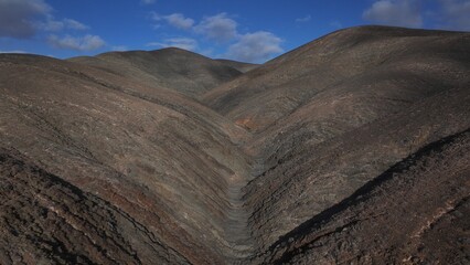 Fototapeta premium Sunset on the north coast of Fuerteventura