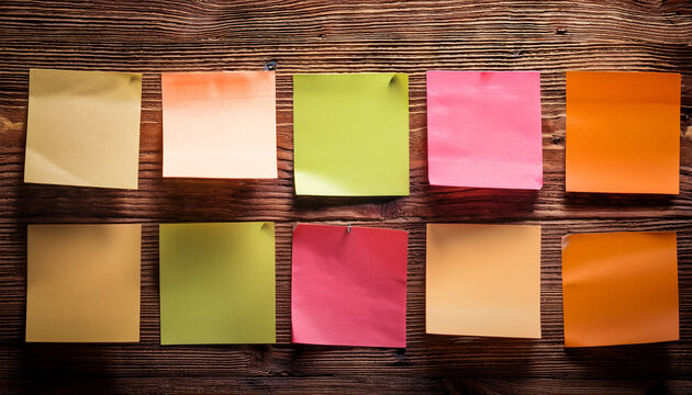 post it sur fond bois bafa