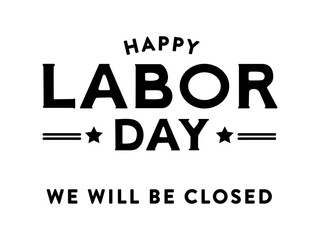 Labor Day Holiday Sign, Happy Labor Day, American Holiday, Labor Day Banner, Holiday Background, Labor Day Poster, Vector Illustration Background
