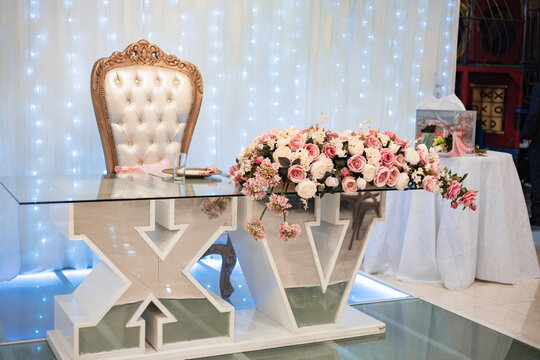 Mesa de xv a&ntilde;os