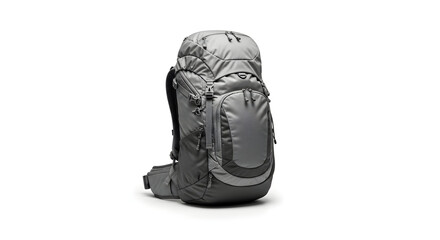 Gray hiking backpack travel backpack camping backpack outdoor backpack adventure backpack gear backpack rucksack