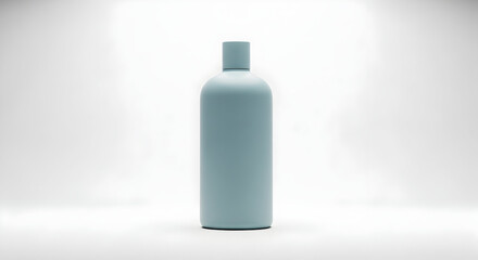 Blue bottle product mockup shampoo bottle lotion bottle cosmetic bottle skincare bottle beauty product