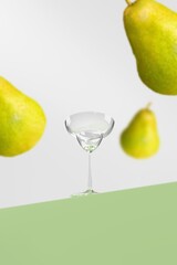 Green product mockup,