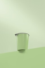 Green and eco-friendly product mockup