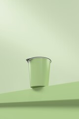 Green and eco-friendly product mockup