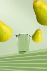 Green and eco-friendly product mockup