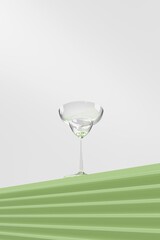 Green and eco-friendly product mockup