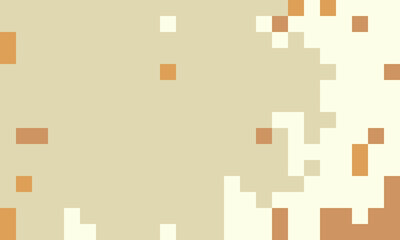 Abstract pixel art background.  Neutral beige and orange tones create a dynamic, modern design. Perfect for websites, presentations, or social media. Evokes feelings of calm and innovation.