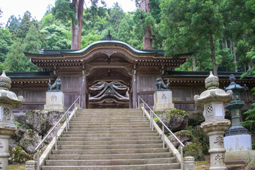 Fototapeta premium 大瀧神社・岡太神社