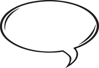  Hand Drawn Comic Speech Bubble – Vector Doodle Style Talk, Thought & Chat Balloons	