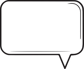  Hand Drawn Comic Speech Bubble – Vector Doodle Style Talk, Thought & Chat Balloons	