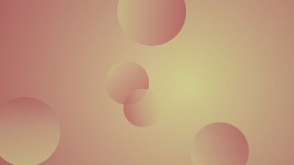 abstract subtle gradient with primitive shapes background